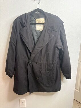 Express Size Medium Hooded Black Jacket